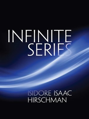 cover image of Infinite Series
